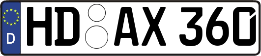 HD-AX360