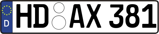 HD-AX381