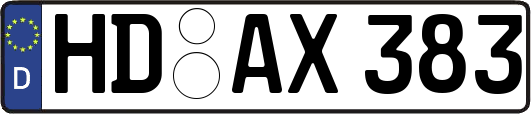 HD-AX383