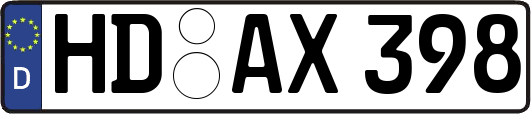 HD-AX398