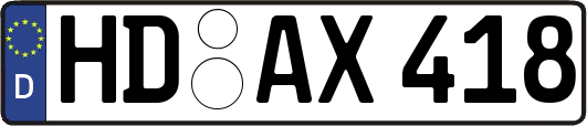 HD-AX418