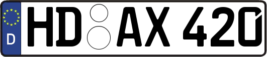HD-AX420