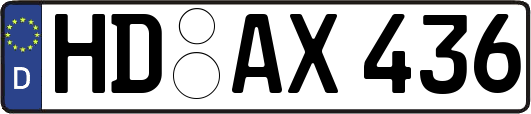 HD-AX436