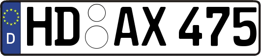 HD-AX475