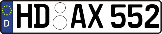 HD-AX552
