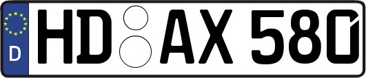 HD-AX580