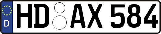 HD-AX584