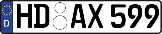 HD-AX599
