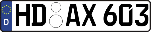 HD-AX603