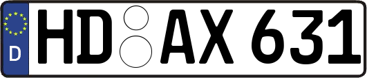 HD-AX631