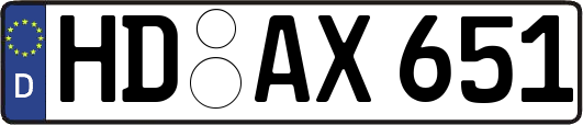 HD-AX651