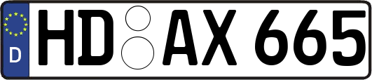 HD-AX665
