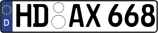HD-AX668