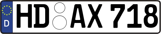 HD-AX718
