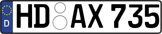 HD-AX735
