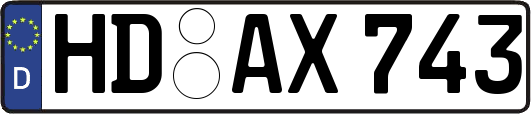 HD-AX743