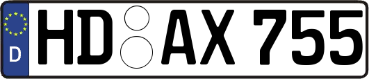HD-AX755