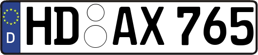 HD-AX765