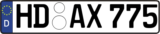 HD-AX775