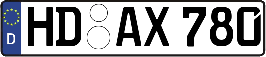 HD-AX780