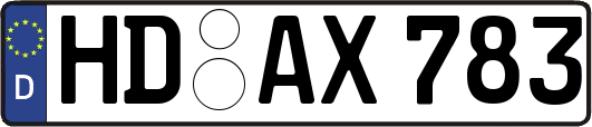 HD-AX783