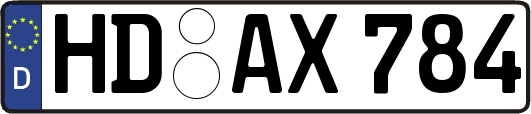 HD-AX784