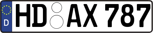 HD-AX787