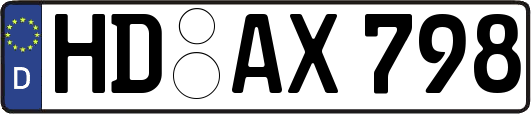 HD-AX798