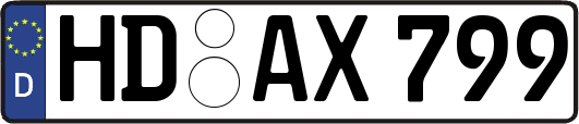 HD-AX799
