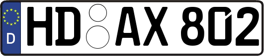 HD-AX802