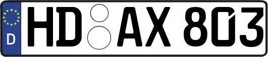 HD-AX803