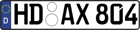 HD-AX804