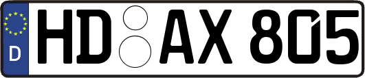 HD-AX805