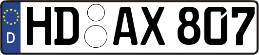 HD-AX807