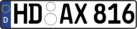 HD-AX816