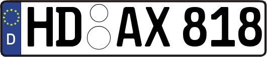 HD-AX818
