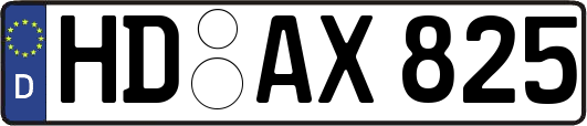 HD-AX825
