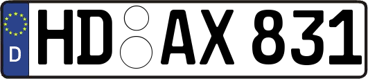 HD-AX831