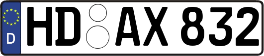 HD-AX832