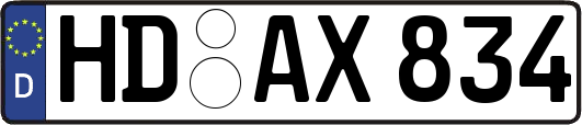 HD-AX834