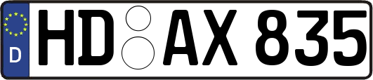 HD-AX835