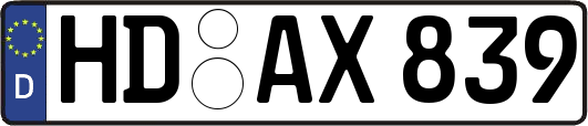 HD-AX839