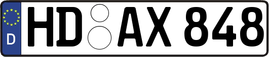 HD-AX848
