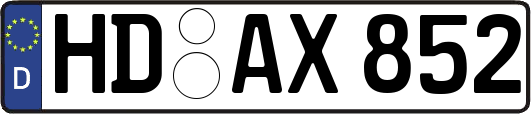 HD-AX852