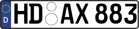 HD-AX883