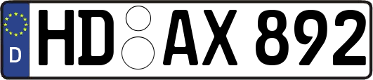 HD-AX892