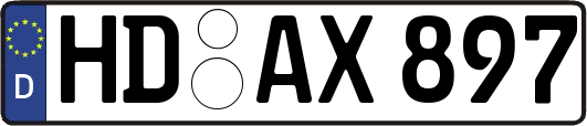 HD-AX897