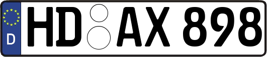 HD-AX898