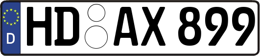 HD-AX899