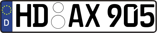 HD-AX905